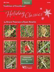cover Tradition of Excellence Holiday Classics Tuba band method book cover